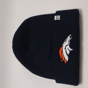 Denver Broncos 47' Branded Cuffed Knit Beanie/Hat-Navy.